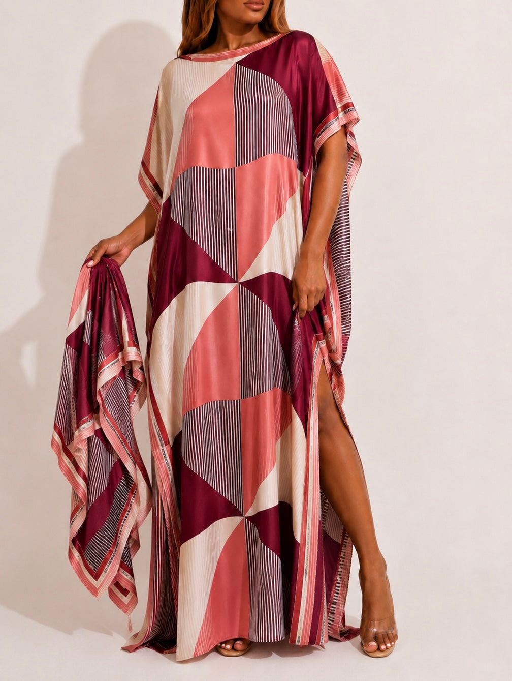 Janice Satin MuuMuu